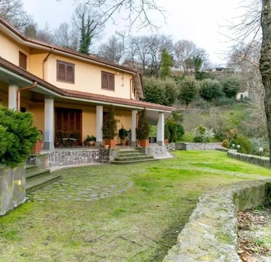 Villa Carolina - Piscina E Parco Panoramico كامباغنانو دي روما المظهر الخارجي الصورة