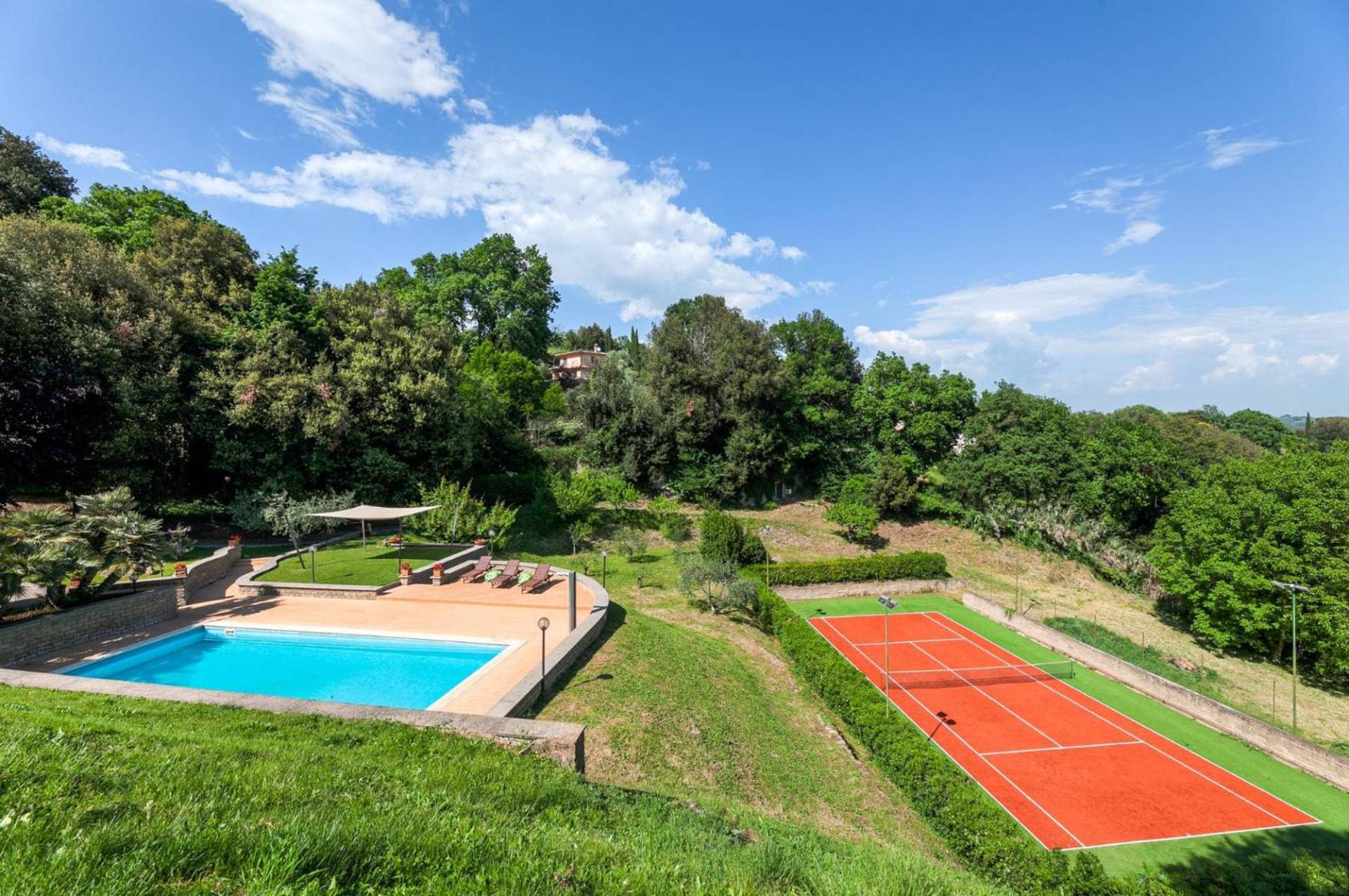 Villa Carolina - Piscina E Parco Panoramico كامباغنانو دي روما المظهر الخارجي الصورة